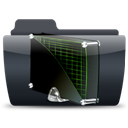 Aurora Text & 3D Maker Folder Ikon 01 icon